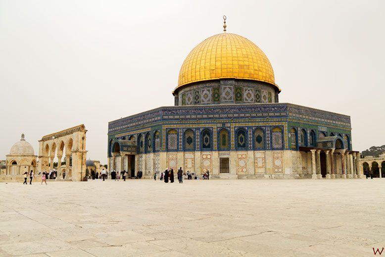 El Domo de la Roca. Uno de los mejores lugares que ver en Jerusalén.