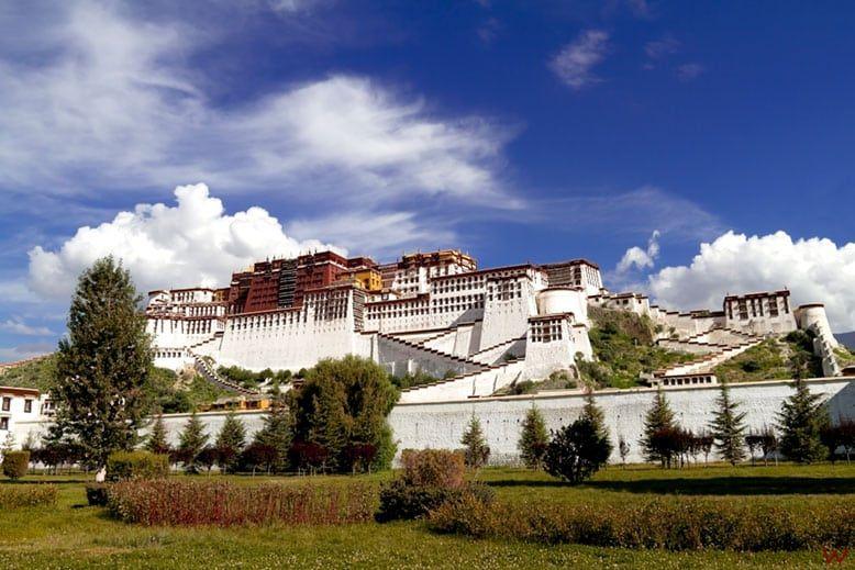 El Palacio de Potala en Lhasa