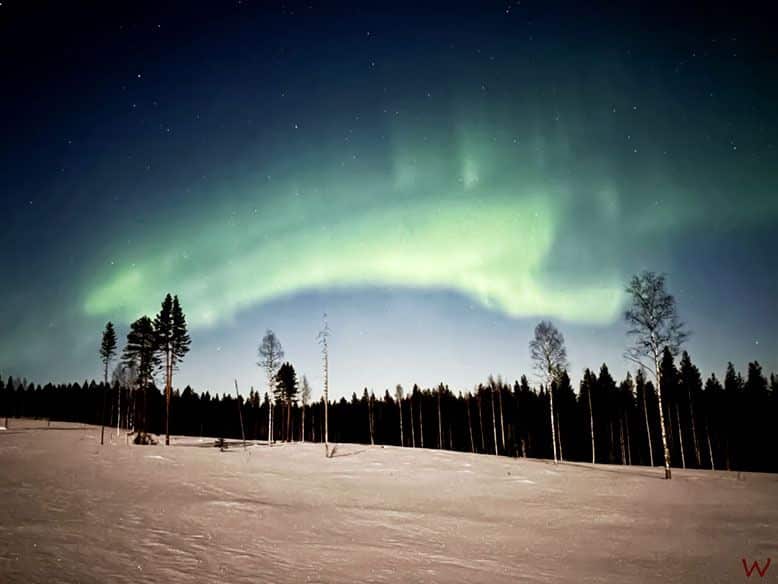 ver auroras boreales en Rovaniemi por libre con nuestros consejos