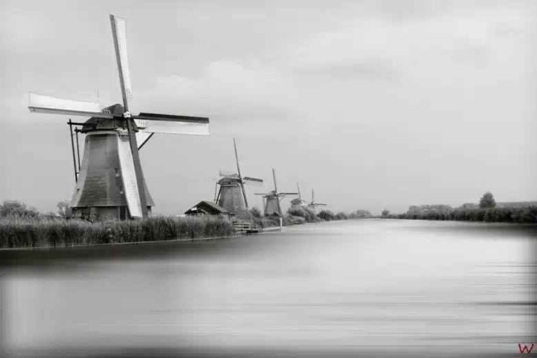 Los Molinos de Viento de Kinderdijk