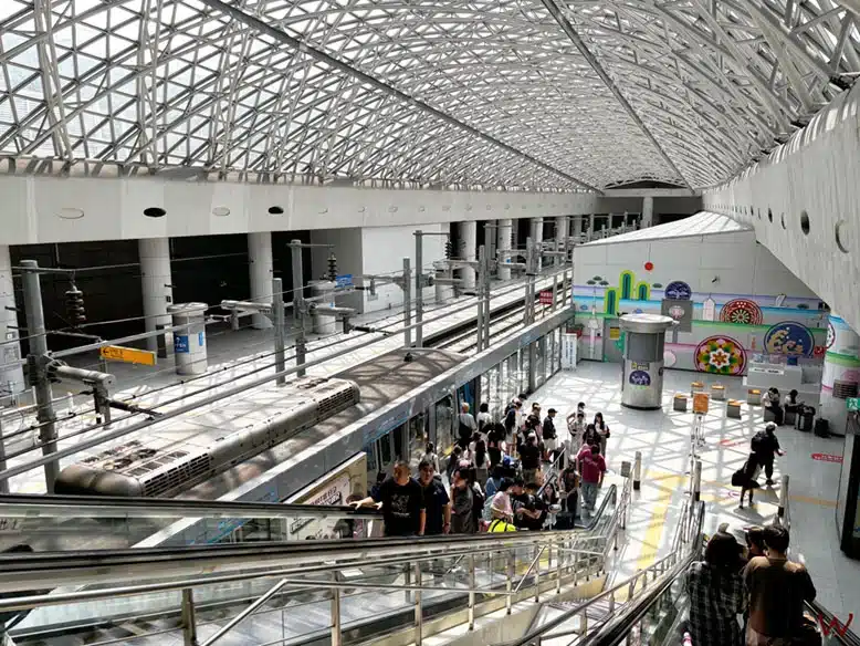 La Terminal del Aeropuerto de Incheon en Corea del Sur