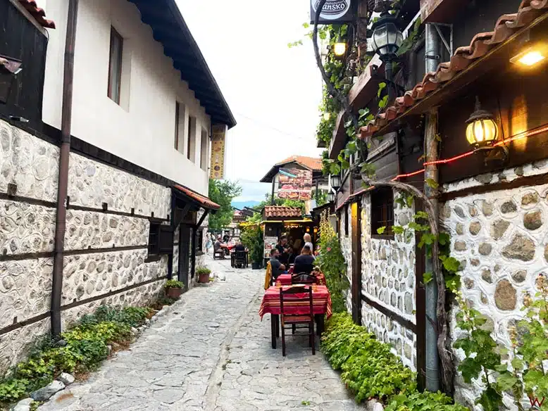 El centro de Bansko es uno de los mejores lugares que ver en Bulgaria