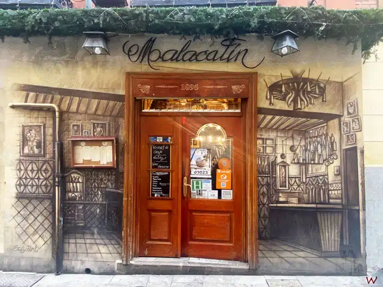 La Taberna Malacatín de Madrid para saber dónde comer el mejor cocido madrileño
