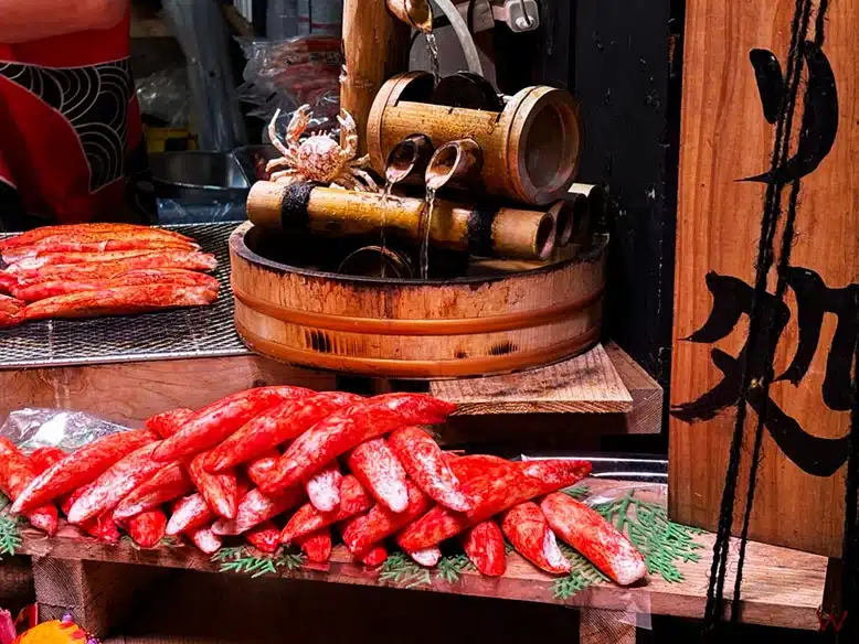 El Mercado de Nishiki, uno de los mejores lugares donde comer en Kioto