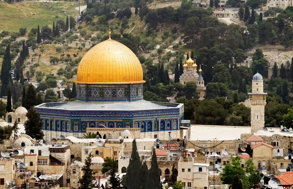 La Mezquita Dorada, uno de los lugares que ver en Jerusalén