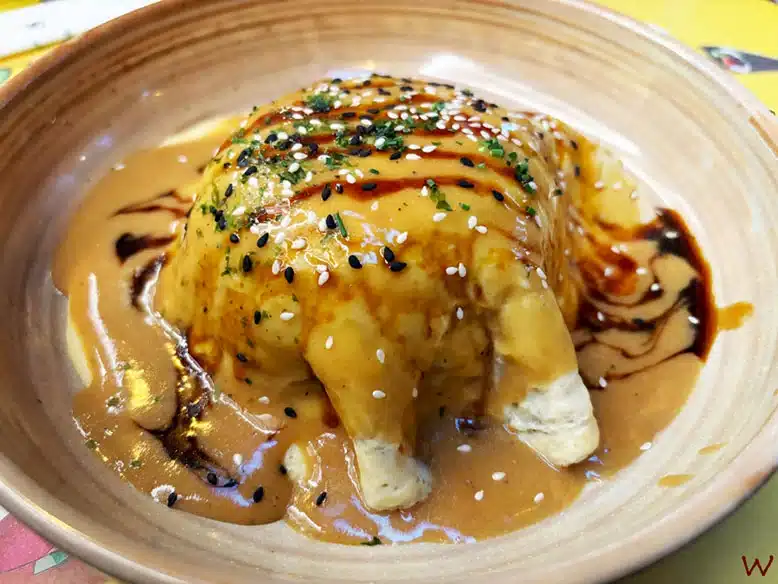 Omurice, un plato japonés en los mejores restaurantes de Kioto