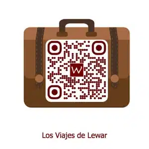 Código QR de Los Viajes de Lewar
