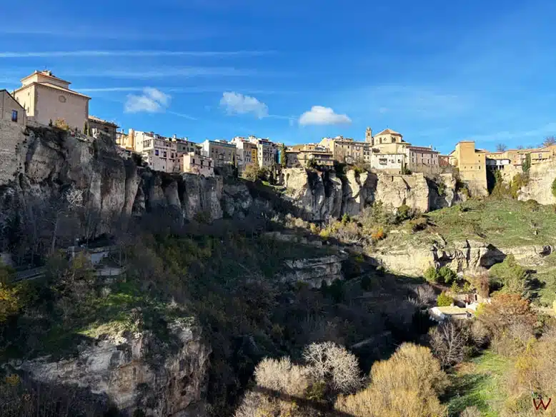 Vistas de Cuenca desde el Puente de San Pablo