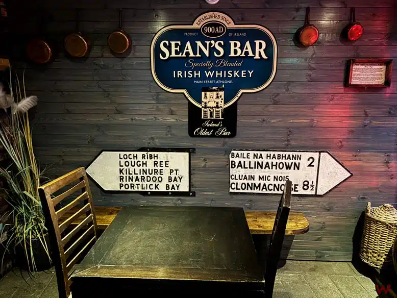 Sean's Bar, uno de los mejores pubs de Irlanda en Athlone