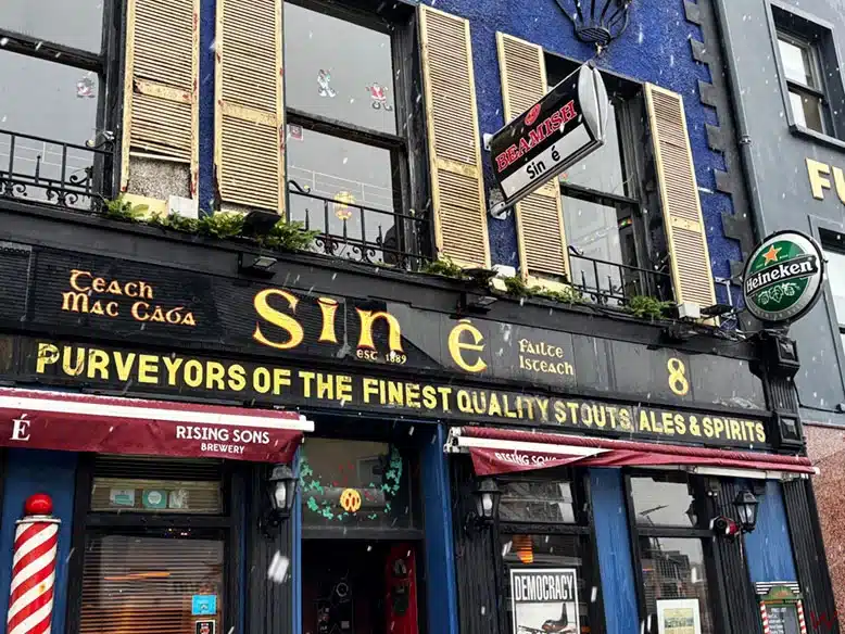 Sin E es uno de los mejores pubs de Irlanda en Cork