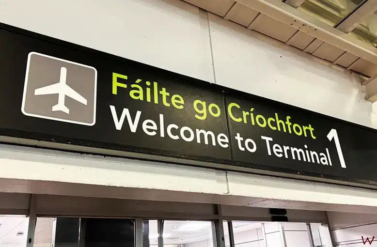 Terminal del Aeropuerto de Dublín para saber cómo ir del Aeropuerto de Dublín al centro