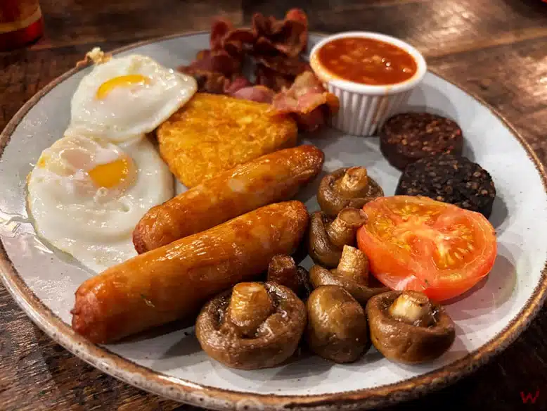 Desayuno irlandés, una de las mejores cosas que hacer en Dublín