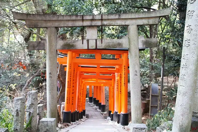 El Templo Fushimi Inari-Taisha en Japón