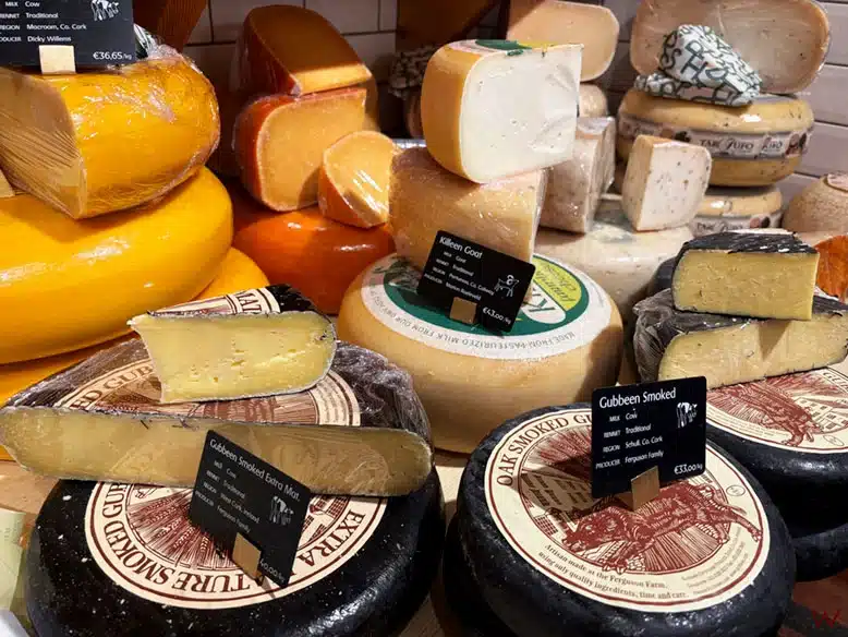 Los mejores quesos irlandeses en Sheridans Cheesemongers