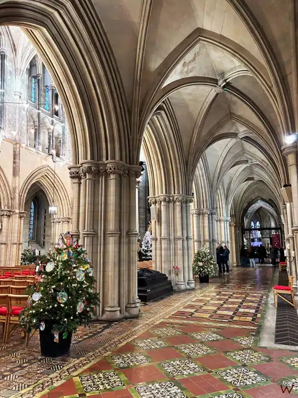 Interior de la Catedral de la Santísima Trinidad de Dublín
