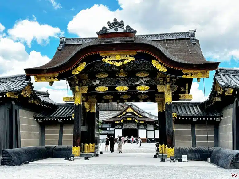 El Castillo Nijo, uno de los mejores lugares que visitar en Kioto de nuestra ruta por Japón en 11 días