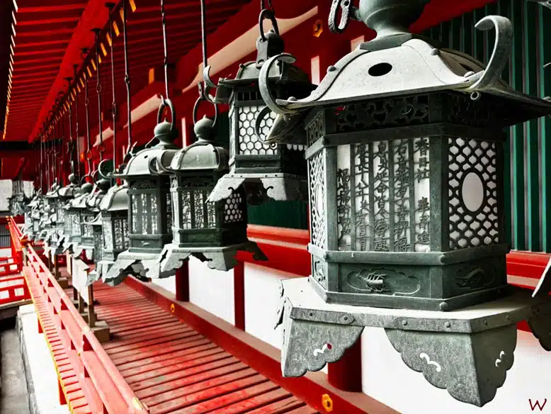 Los farolillos del Templo Kasuga Taisha de Nara