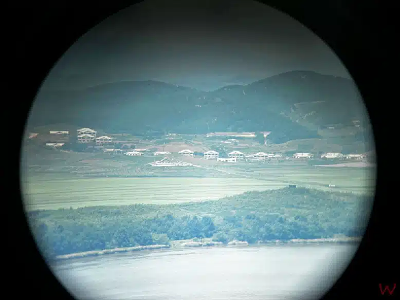 El pueblo de Kijŏng-dong en Corea del Norte