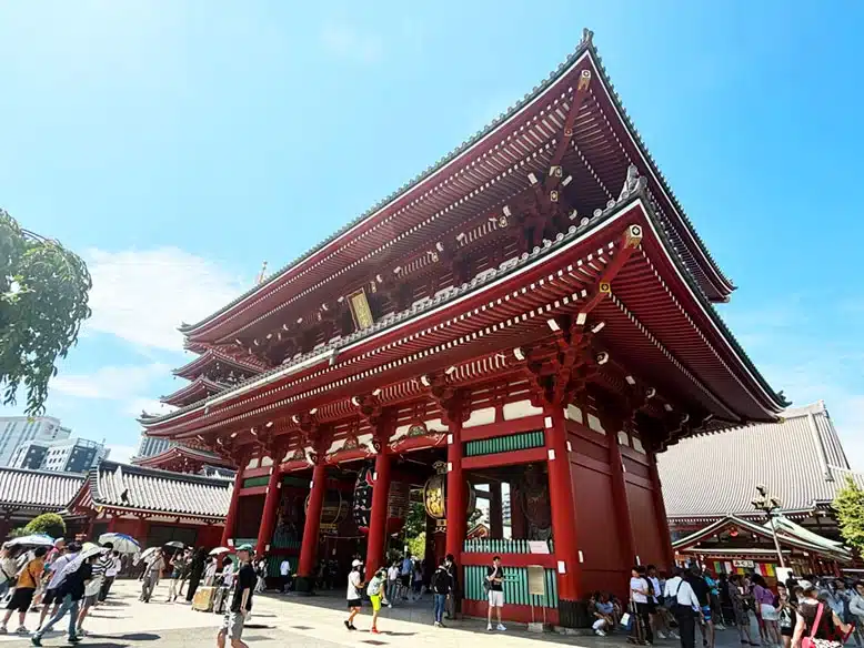 El Templo Senso-ji de Tokio, uno de los lugares que ver en Tokio