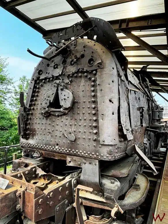 Tren coreano en nuestra excursión a la zona desmilitarizada de Corea