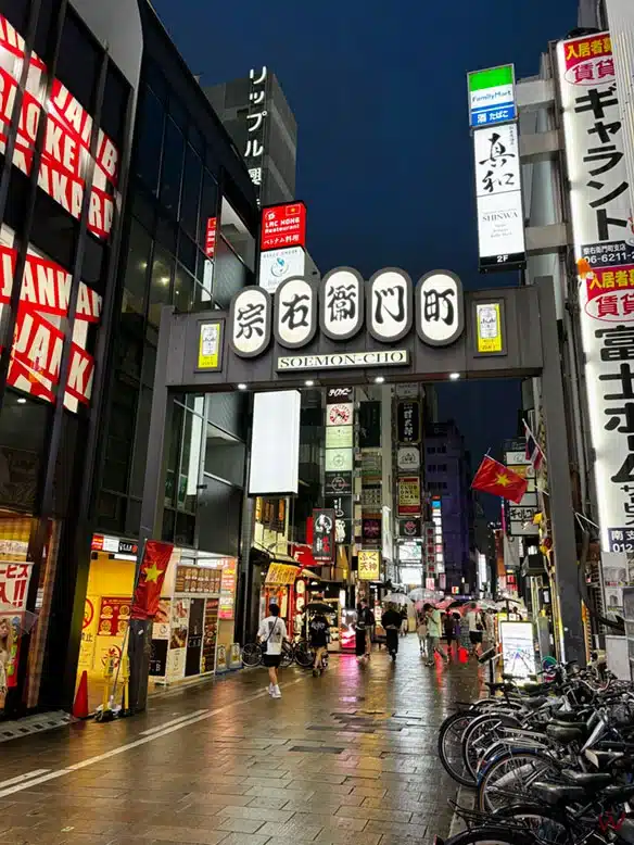 Calles de Osaka