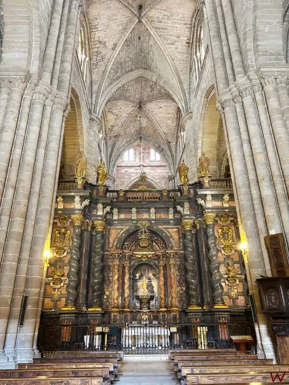El retablo mayor de la Catedral de Sigüenza