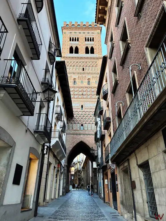 La Torre mudéjar de El Salvador en Teruel