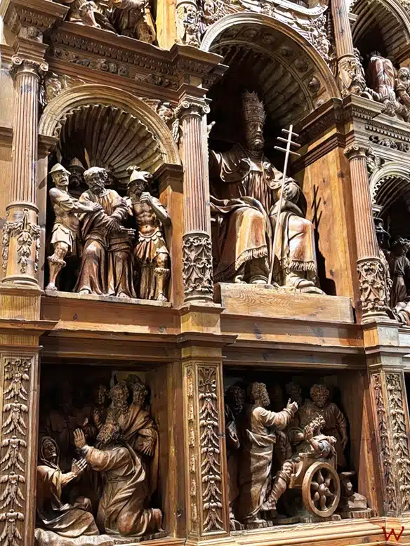 El retablo de la Catedral de Albarracín