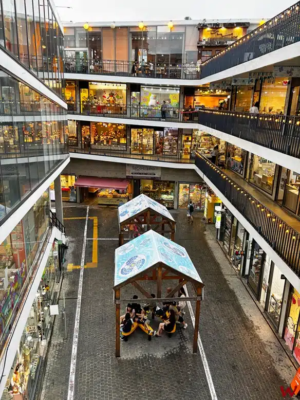 El mercado de Insadong en Seúl