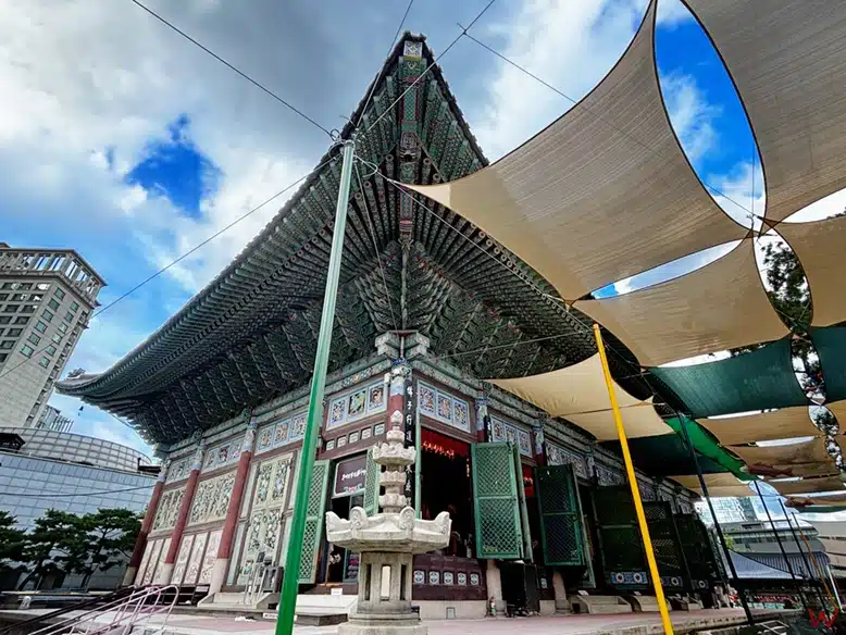 El Templo Jogyesa, la cuna del budismo en en nuestra ruta por Japón y Corea