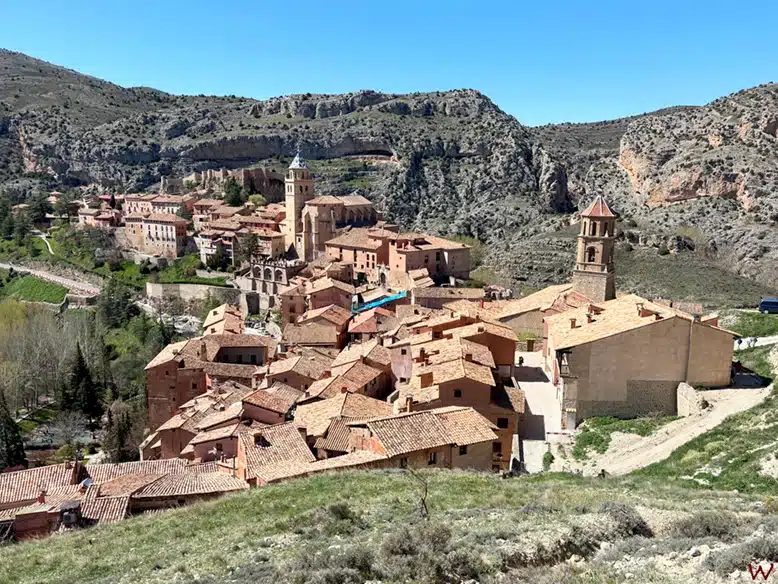 Vistas de Albarracín desde las murallas, uno de los lugares que ver en Albarracín en un día