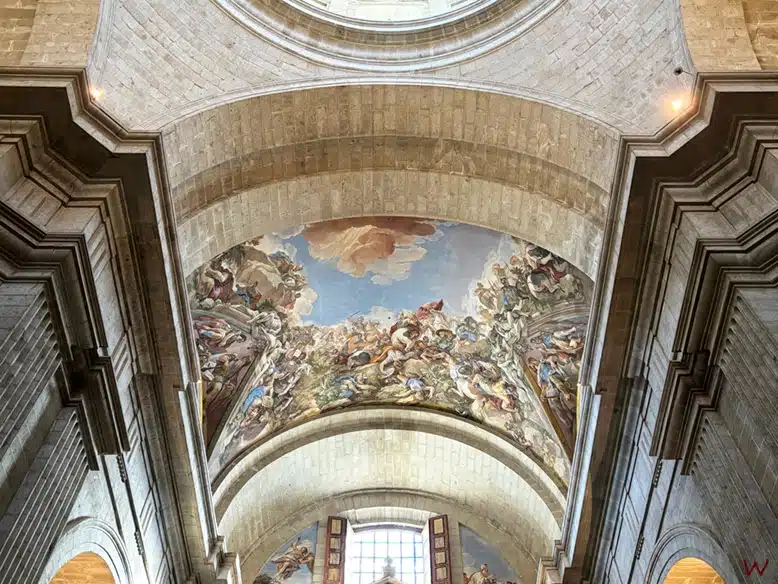 La cúpula de la Basílica del Monasterio de El Escorial