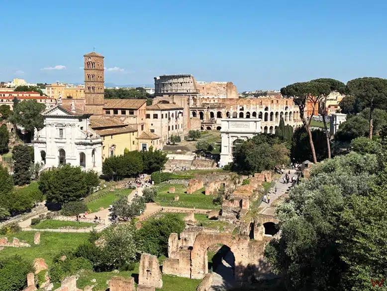 El Foro Romano, uno de los lugares que ver en Roma