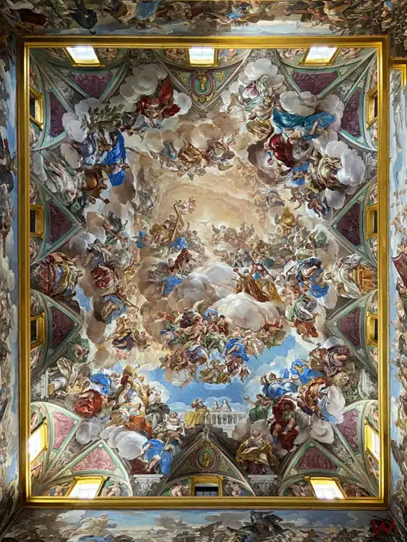 Frescos de Luca Giordano al visitar el Monasterio de El Escorial