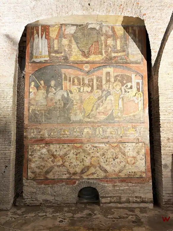 Los frescos de San Clemente en Roma