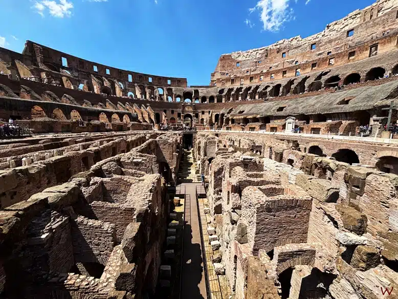 Interior del Coliseo de Roma