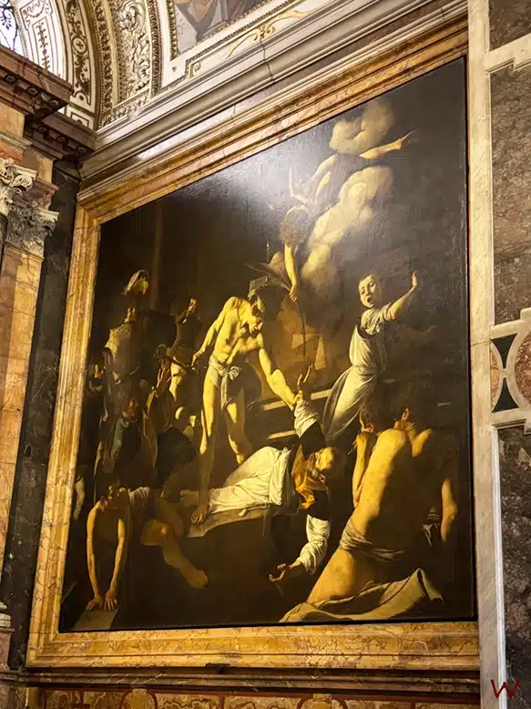 El Martirio de San Mateo, de Caravaggio