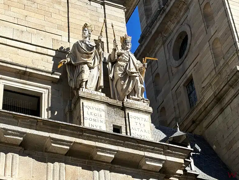 El Patio de los Reyes en el Monasterio de El Escorial