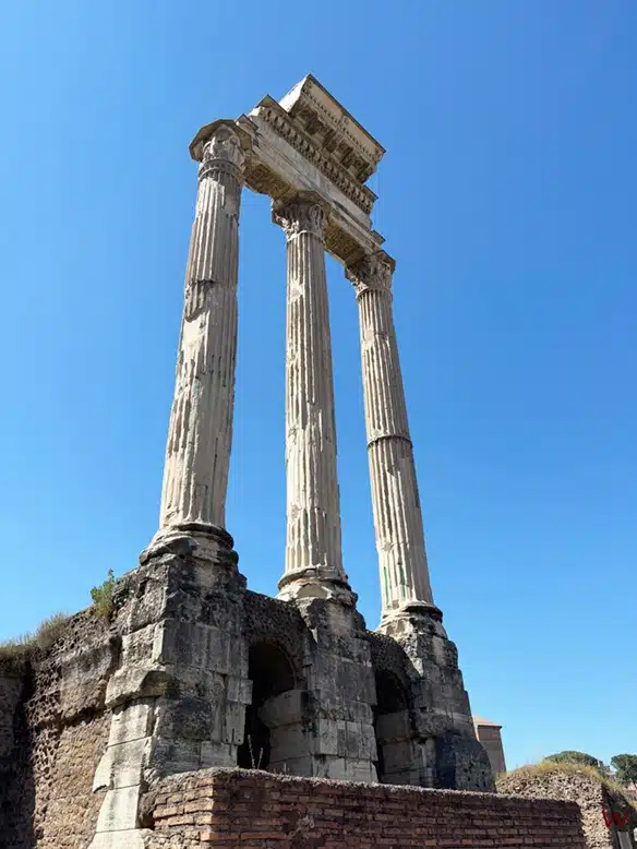 El Templo de Vestas en el Foro Romano
