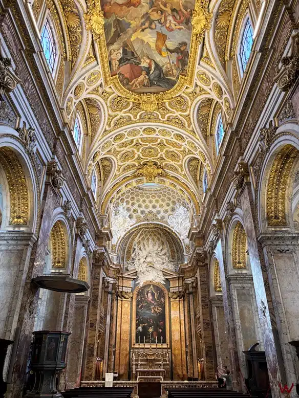 San Luis de los Franceses, una de las Iglesias más bonitas de Roma