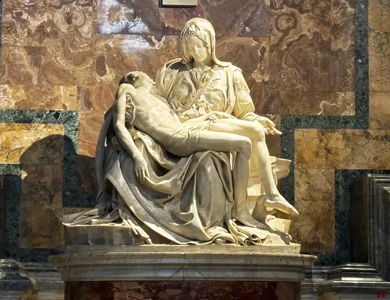 "La Piedad" de Miguel Ángel en la Basílica de San Pedro
