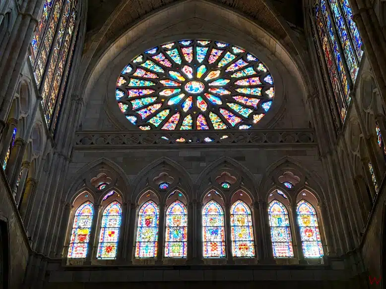 El Rosetón de la Catedral de León, uno de los lugares que ver en León