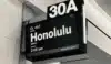 Aeropuerto de Honolulu en Hawaii