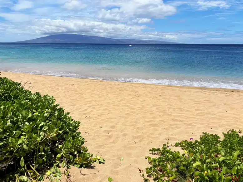 La playa de Kaanapali Beach en Maui, una de las playas más bonitas de Hawaii