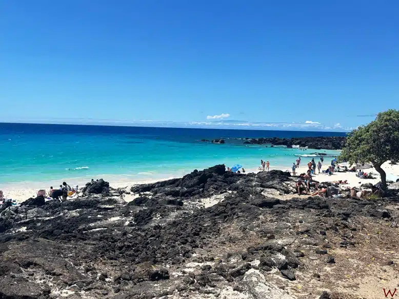 Kua Bay, una de las playas más bonitas de Hawaii