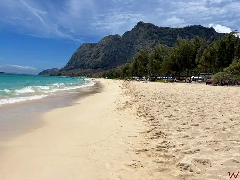 Waimanalo Beach es una de las paradas de nuestra ruta circular por Oahu