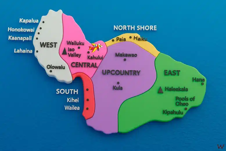 Las mejores zonas donde alojarse en Maui