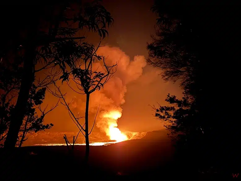La erupción del volcán Kilauea en Hawaii. Agosto 2025