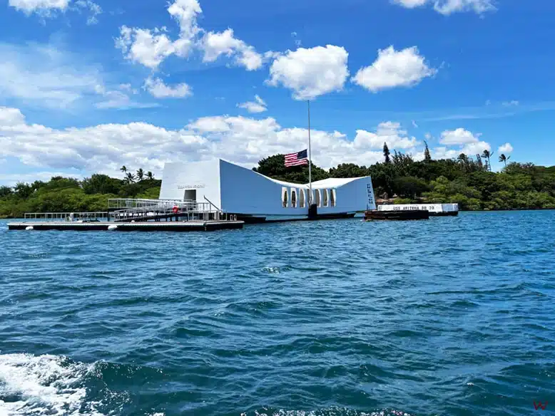 El Memorial USS Arizona al visitar Pearl Harbor