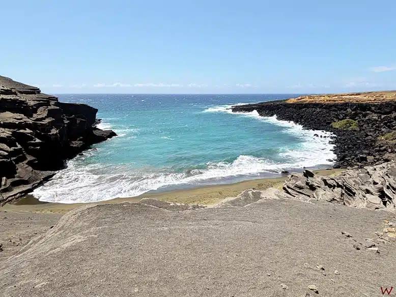 Llegamos a Papakolea Green Sand Beach